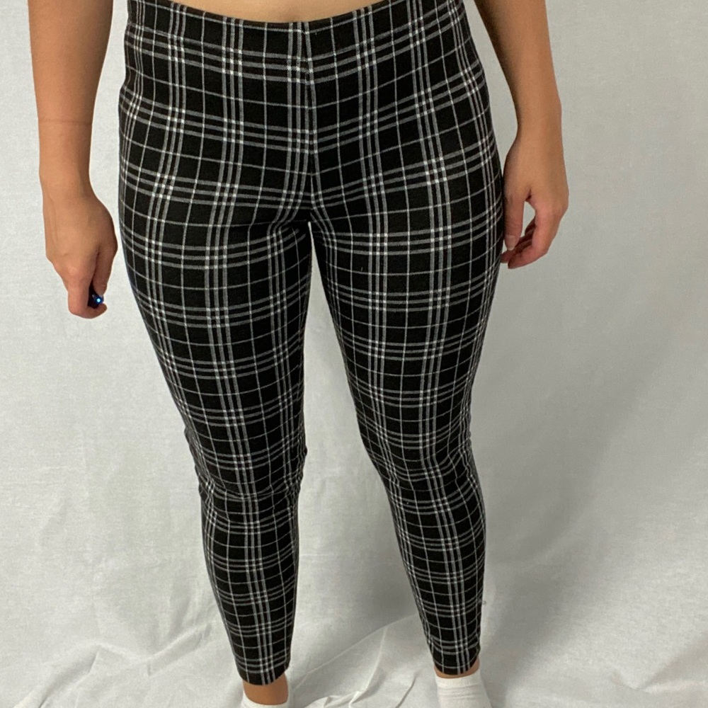 Forever 21 plaid leggings